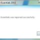Windows Live Essentials repaired successfully
