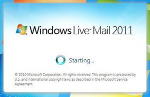 Repair Windows Live, screen 3