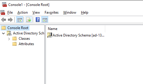 Active Directory Schema, Classes and Attributes in AD