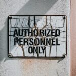 black and white wooden signage